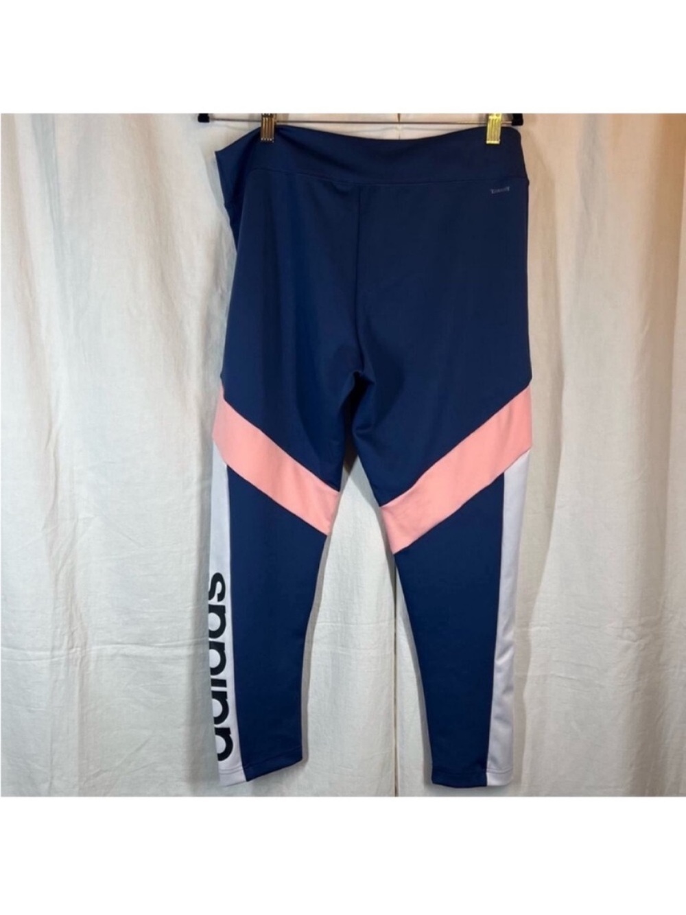Adidas designed 2 move climalite colorblock 7/8 leggings
